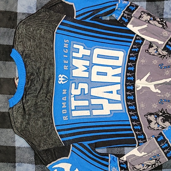 WWE. Roman Reigns. ITS MY YARD.  Holiday sweater. Men's size Large - Picture 13 of 13